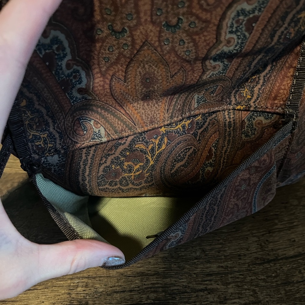 Etro Rust Paisley Backpack - Picture 5 of 8
